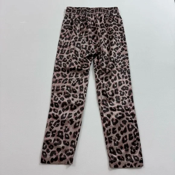 MOTHER The Lounger Leopard Print Ankle Track Pants‎ Size XS - Picture 8 of 9